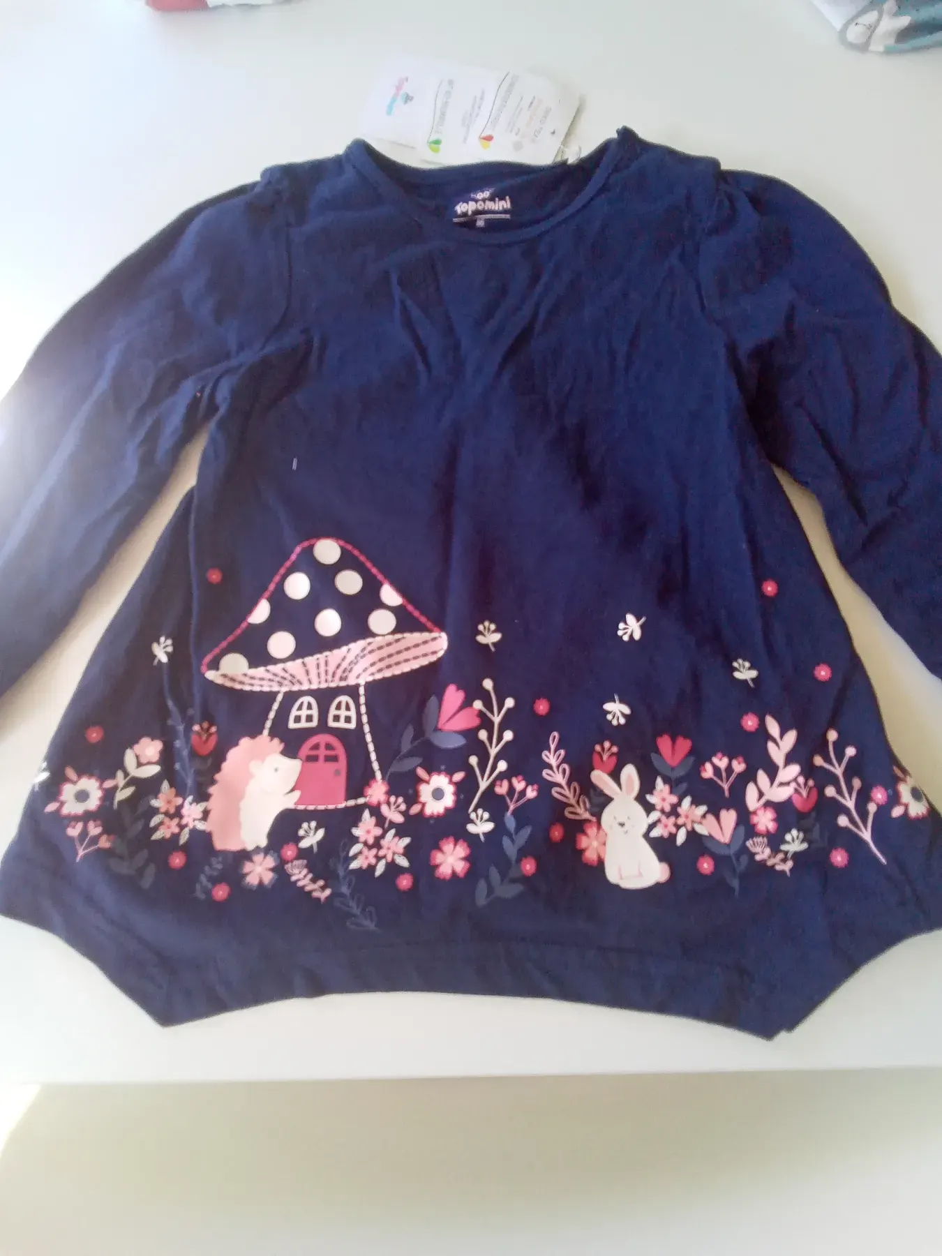 Langarm Shirt Gr 86