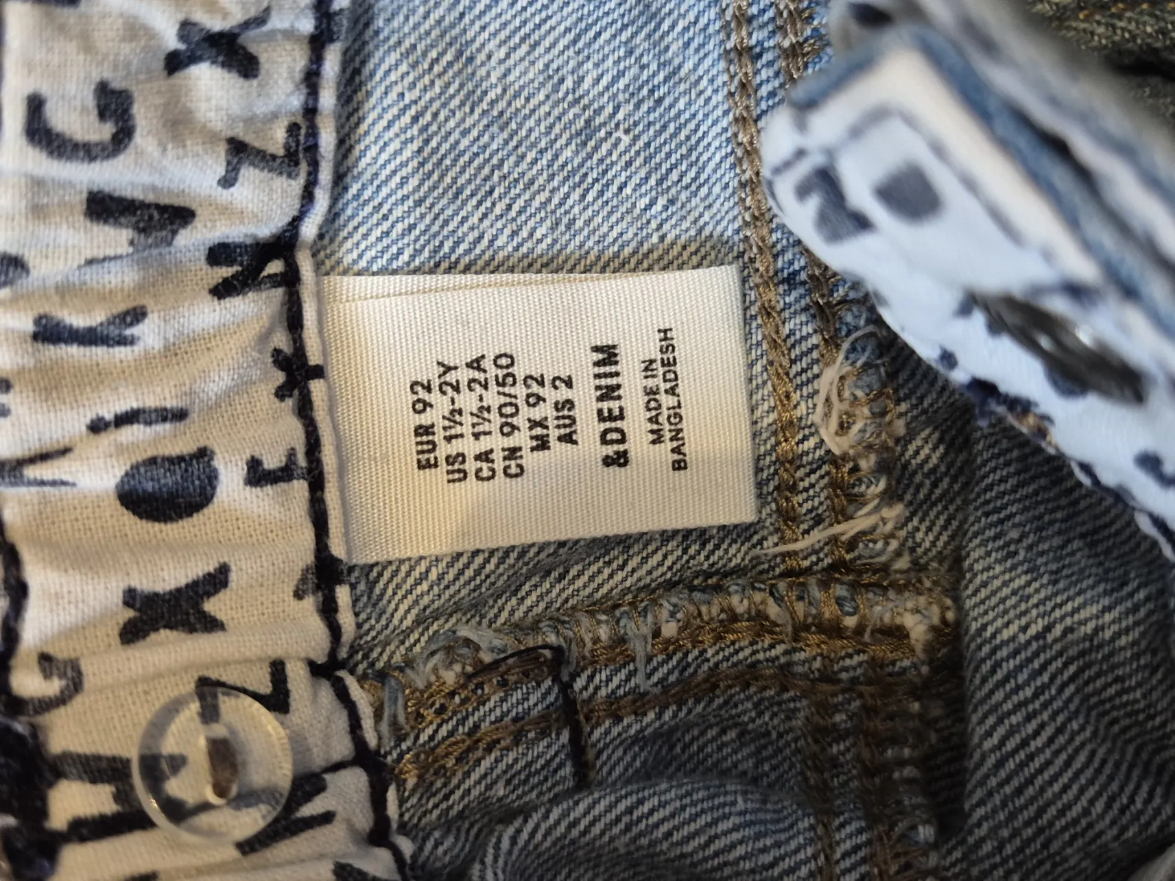 Jeans Jeanshose, Jungen, H&M, Größe 92