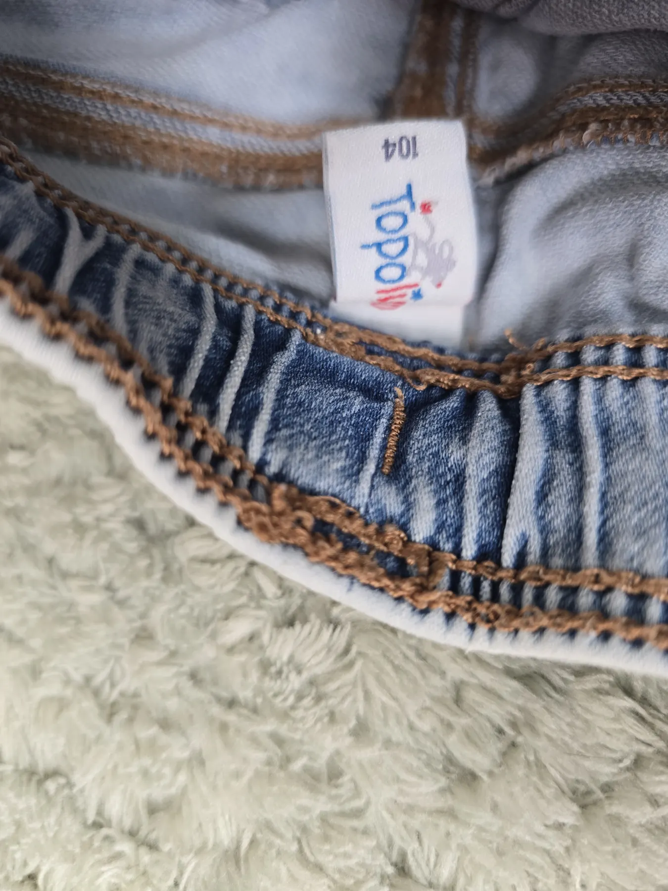 Topolino Jeans Shorts Gr. 104
