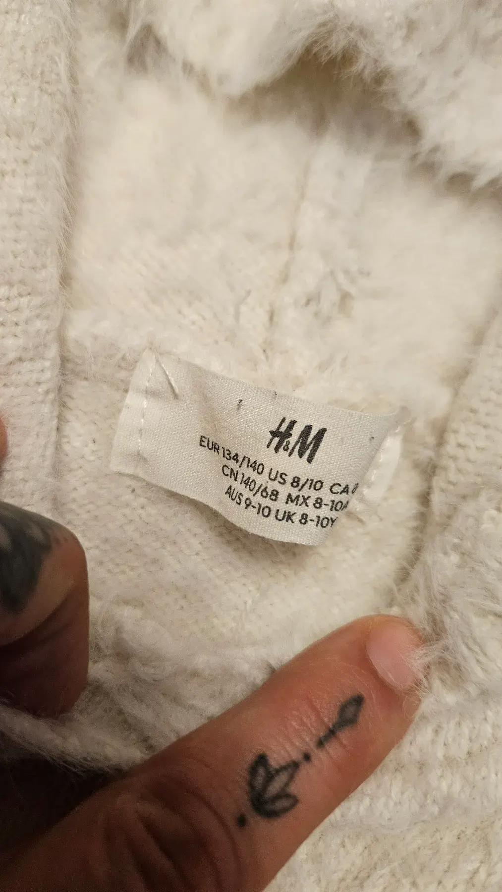 Dicker Pullover, h&m, 134-140
