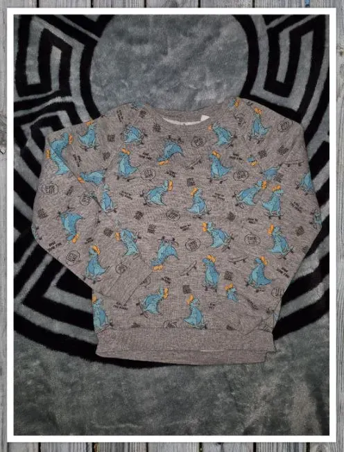 Sweatshirt Drache Gr. 110/116