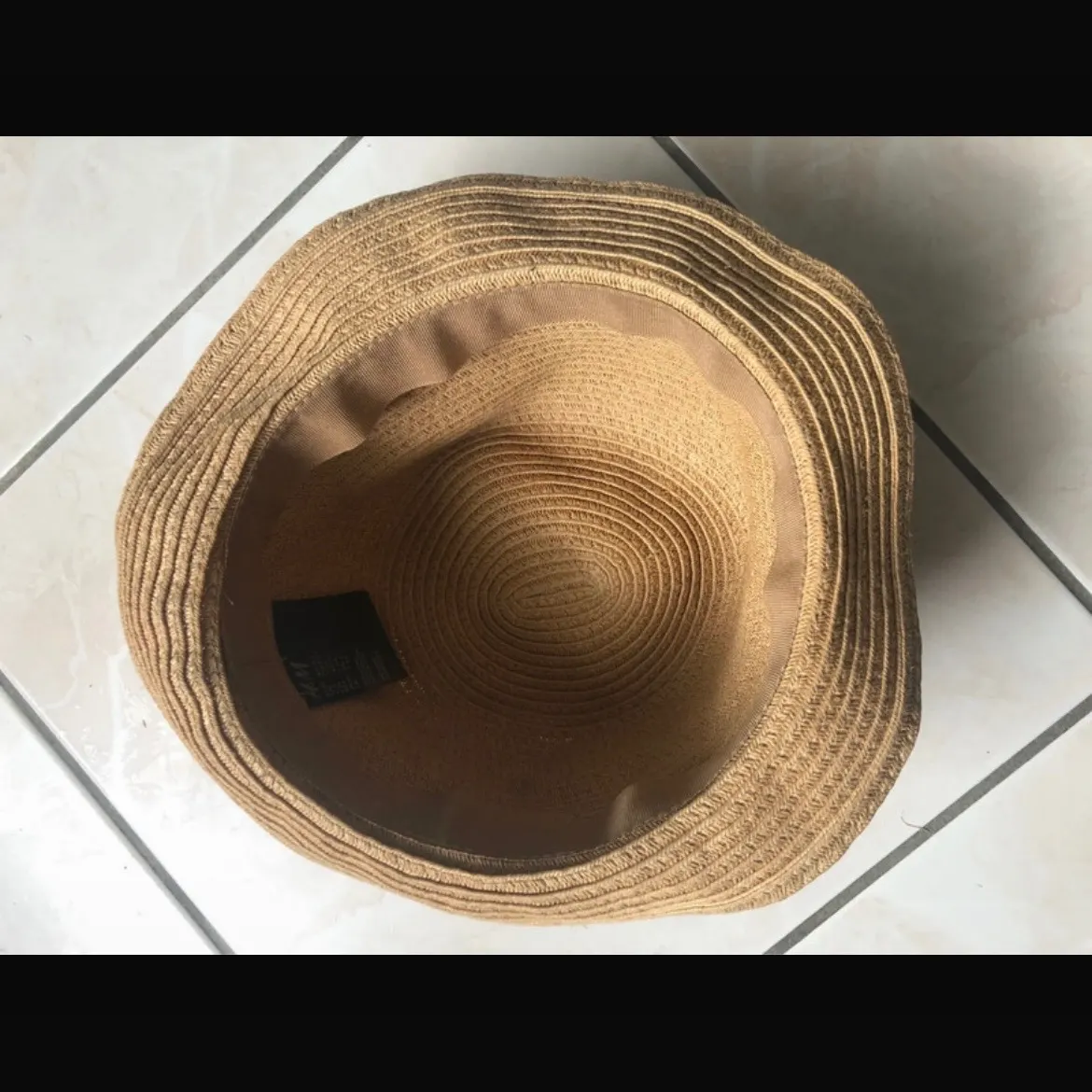 H&M Strohhut Gr. 86/92