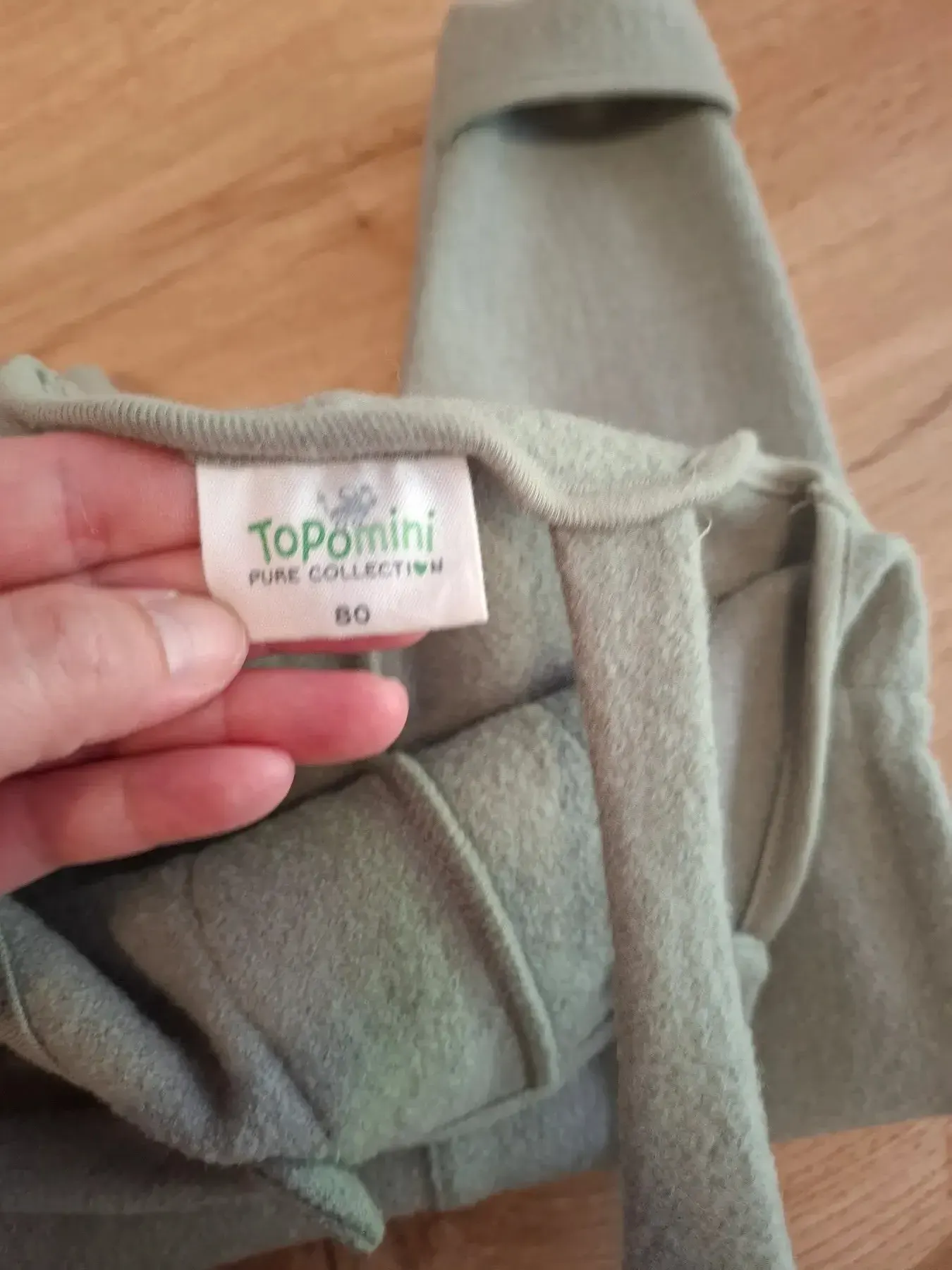 Latzhose Wollwalk Größe 80 Topomini