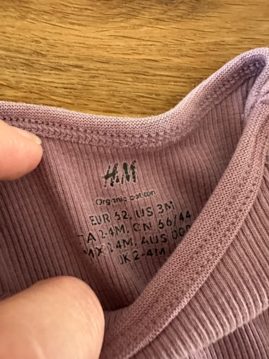 H&M Doppelpack Bodys Gr 62