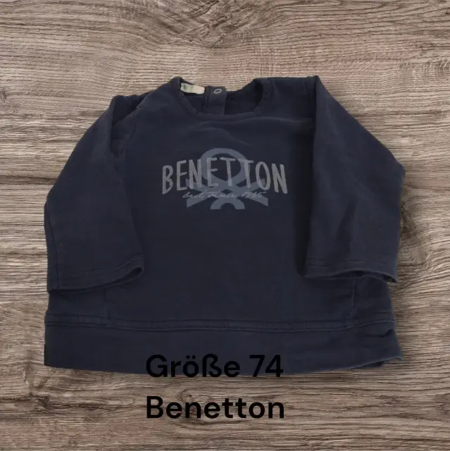 Pullover Blau 74 Benetton