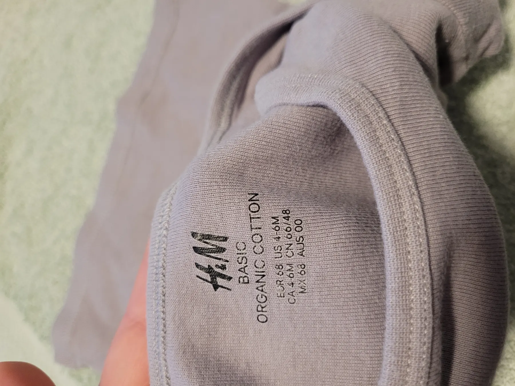 H&M Basic Pullover Grau