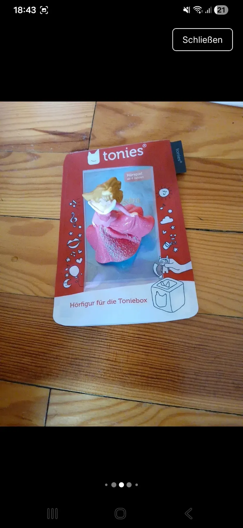 Tonie Auflösung  Paket