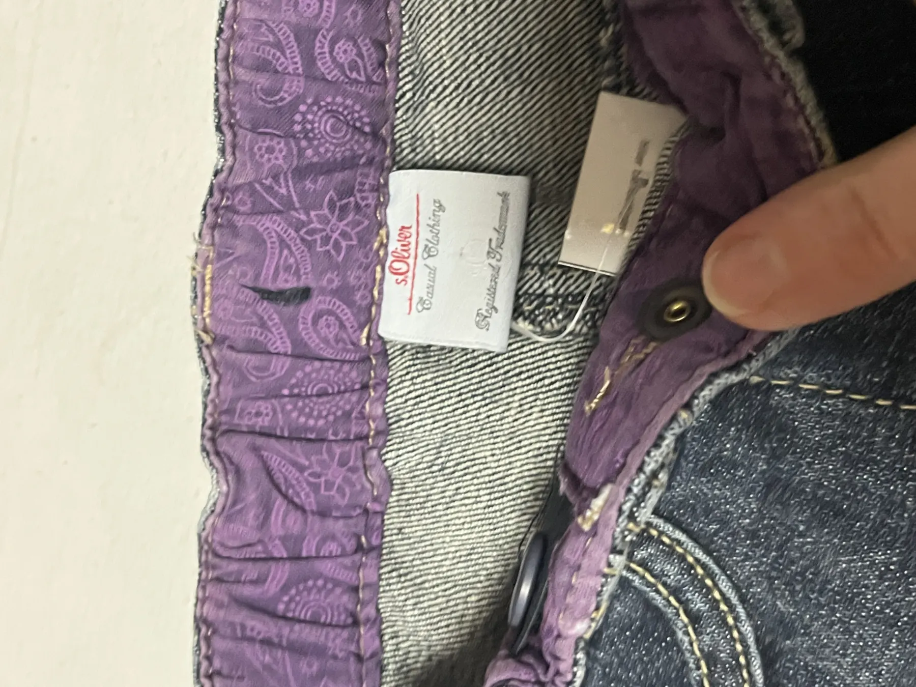 Jeanshose Gr. 62 von s.Oliver