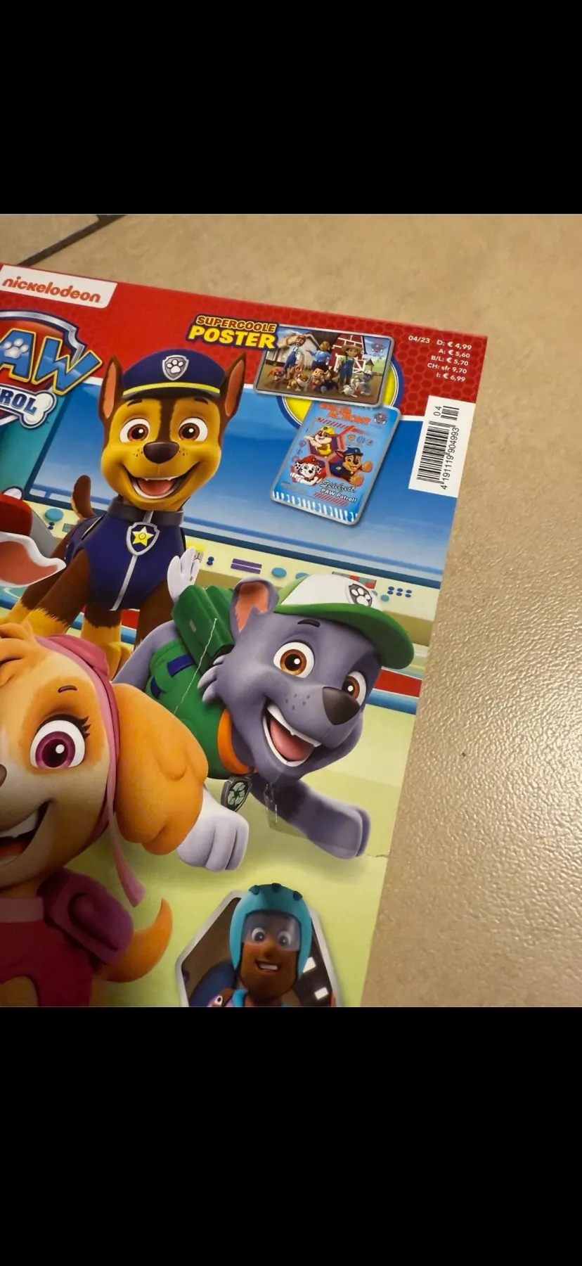 Paw Patrol Hefte Set - 6 Stück