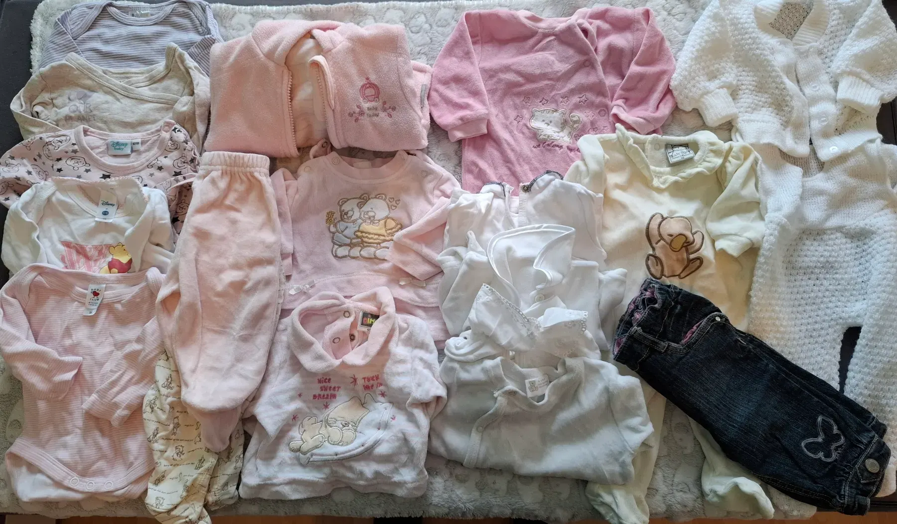 Mädchen Paket 18 Teile 50-62/68