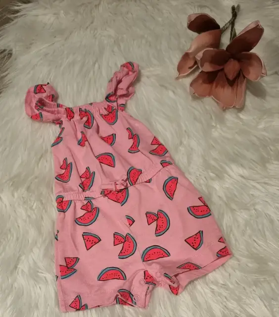 Sommer Jumpsuit Gr. 62 ~Melone~