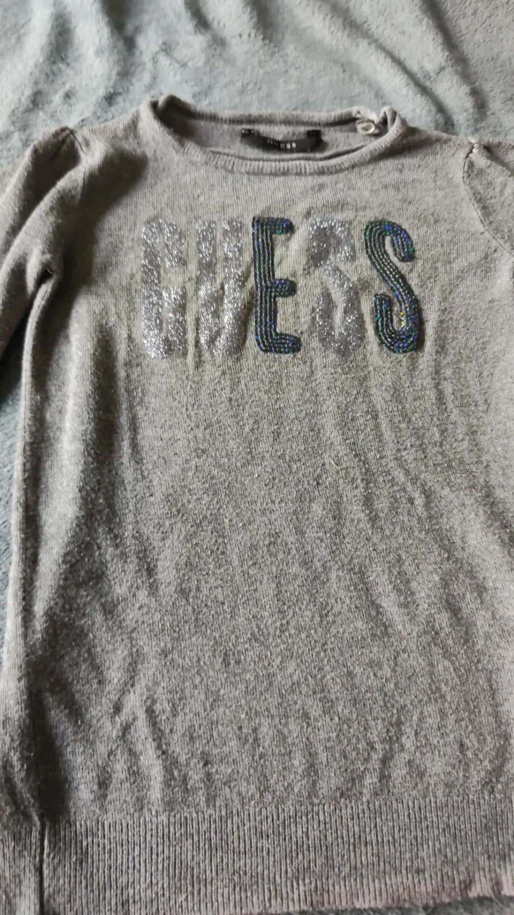 guess graues Langarmshirt Größe 86