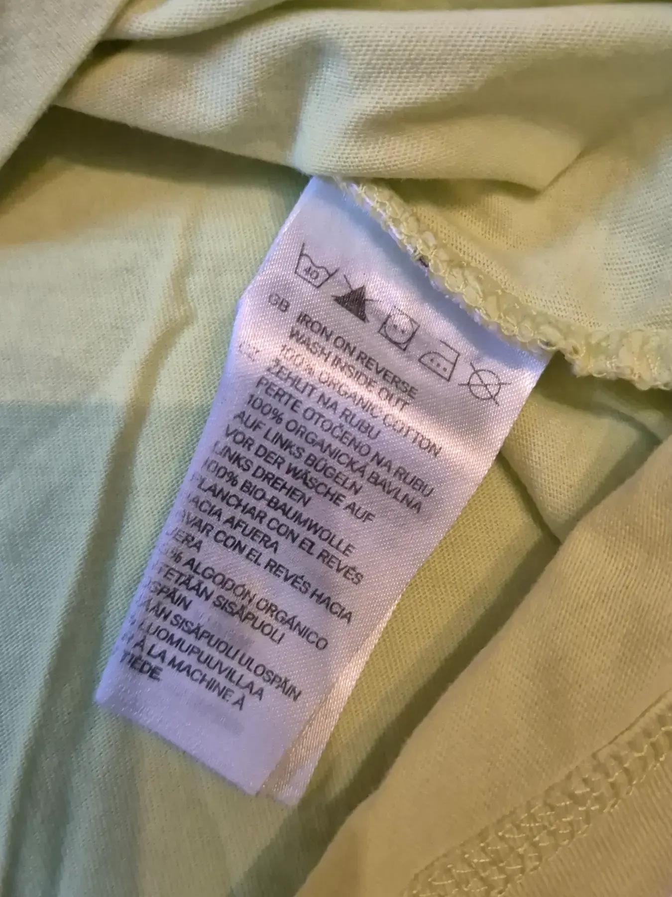 T-Shirt Shirt, Jungen, mintgrün, H&M, Größe 74