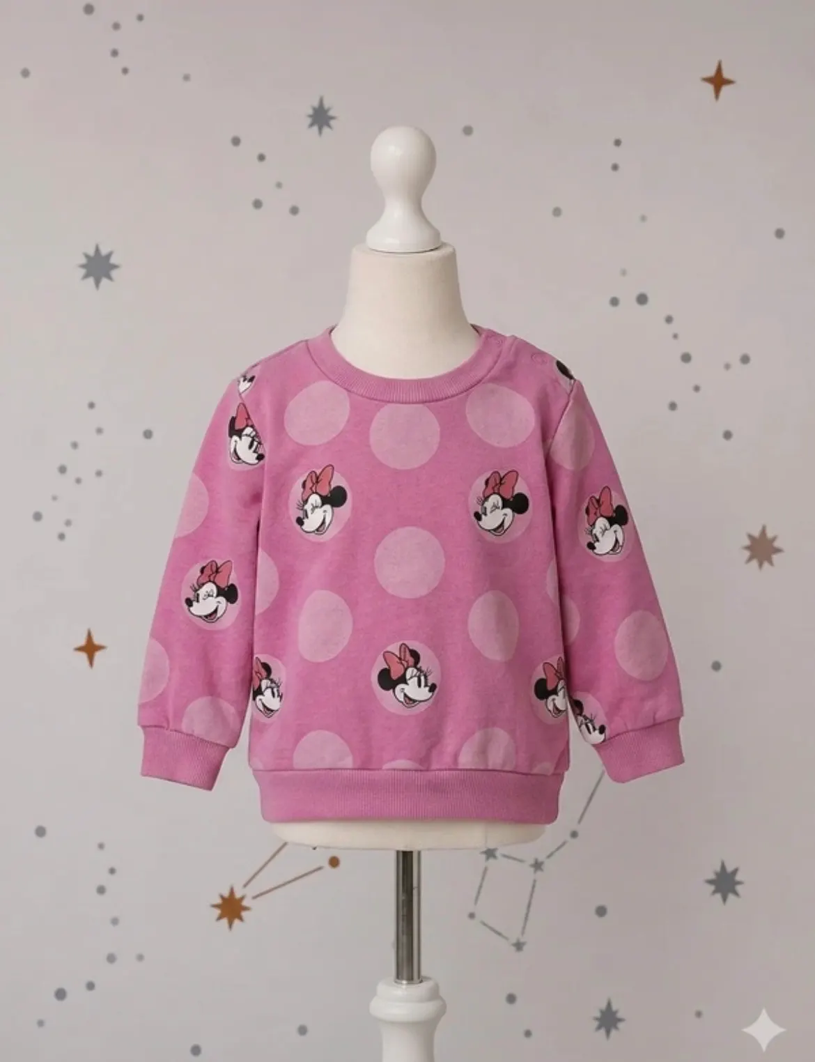 Disney Minnie Maus | Pullover | Pink | Gr 74