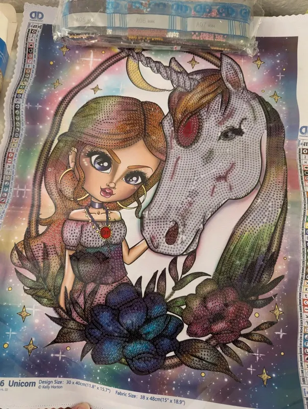 Diamond Dotz Unicorn Einhorn