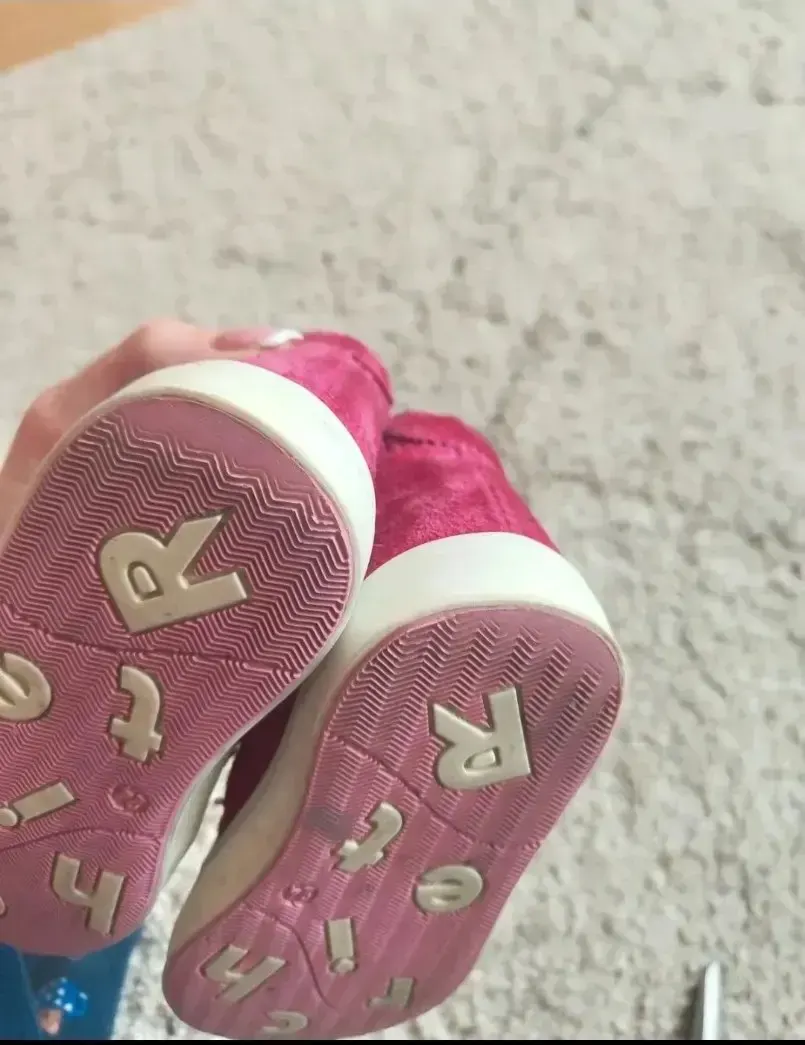 Richter Lauflernschuhe Übergangsschuhe pink Größe 24