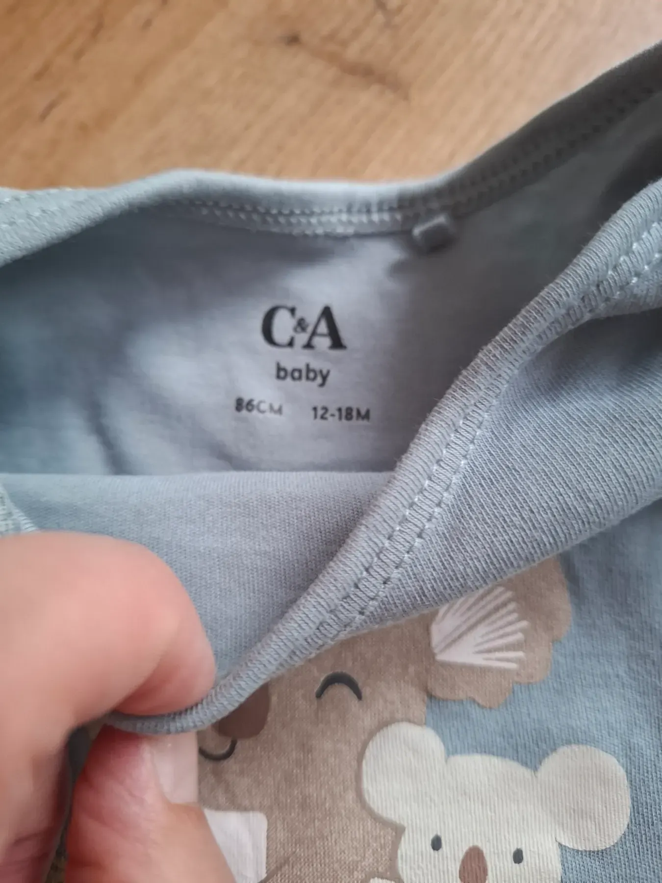 Langarmbody Größe 86 C&A