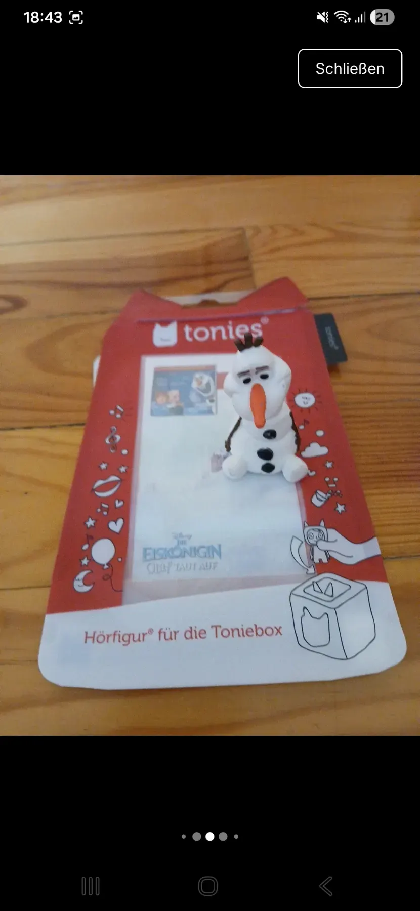 Tonie Auflösung  Paket