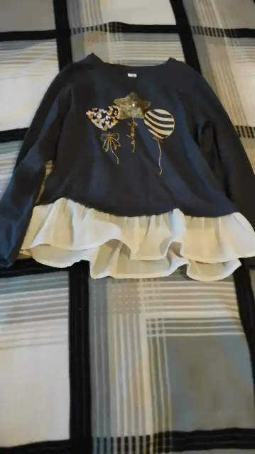 Langarmshirt mit Tüll zu verkaufen