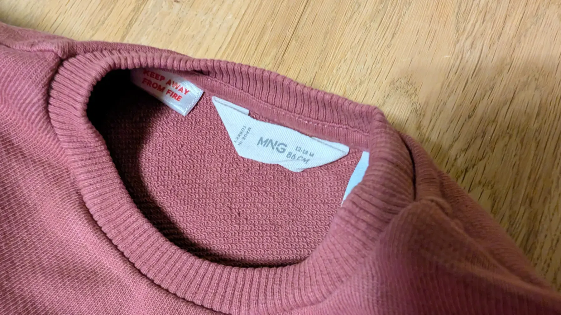 Mango Kids Sweatshirt mit Minnie Maus – Gr. 86 – Sehr süß