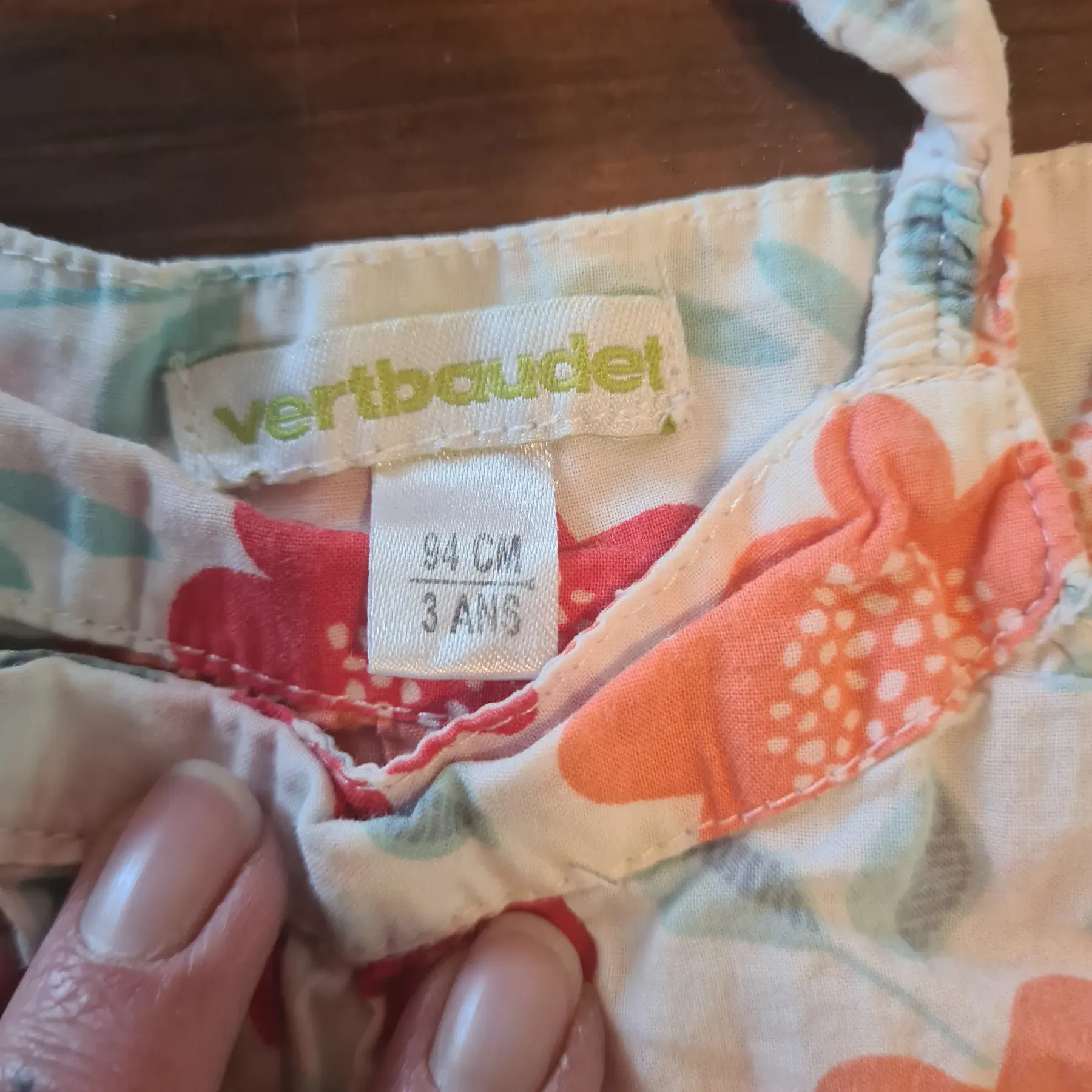 vertbaudet bluse