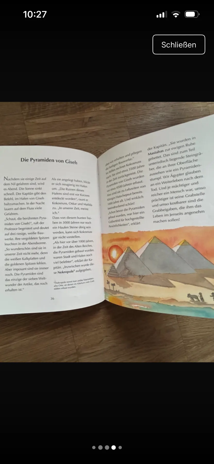 Der kleine Drache Kokosnuss erfotscht die Alten Ägypter