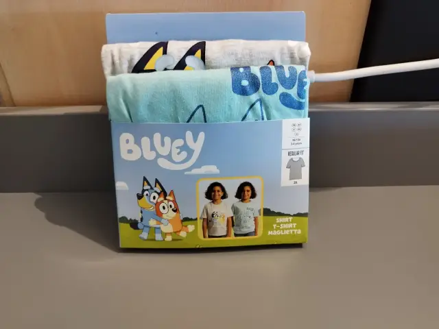 2er Set T-Shirts Bluey Größe 98/104