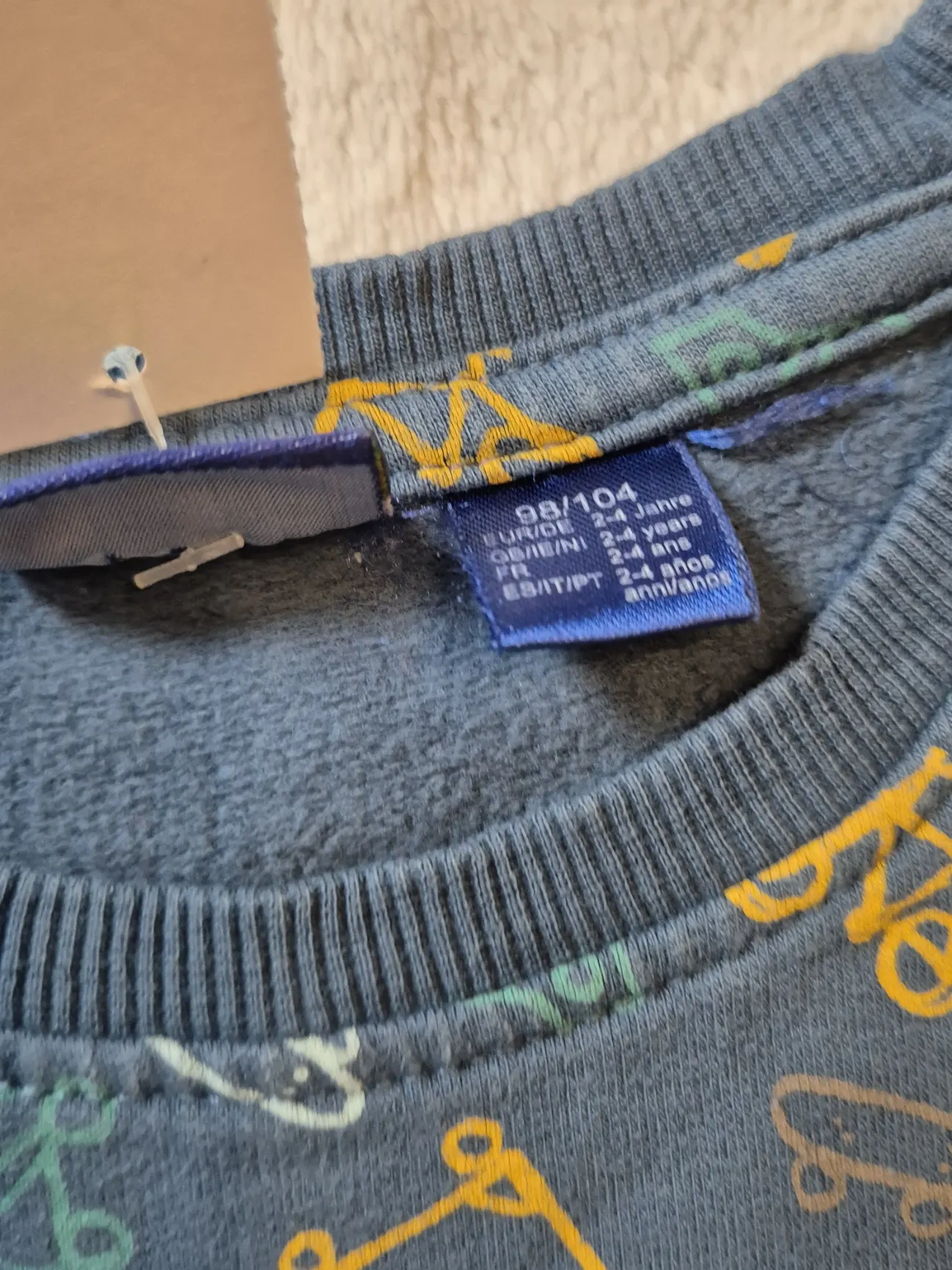 dünner Pullover / Pulli, Jungen, Lupilu, Größe 98/104