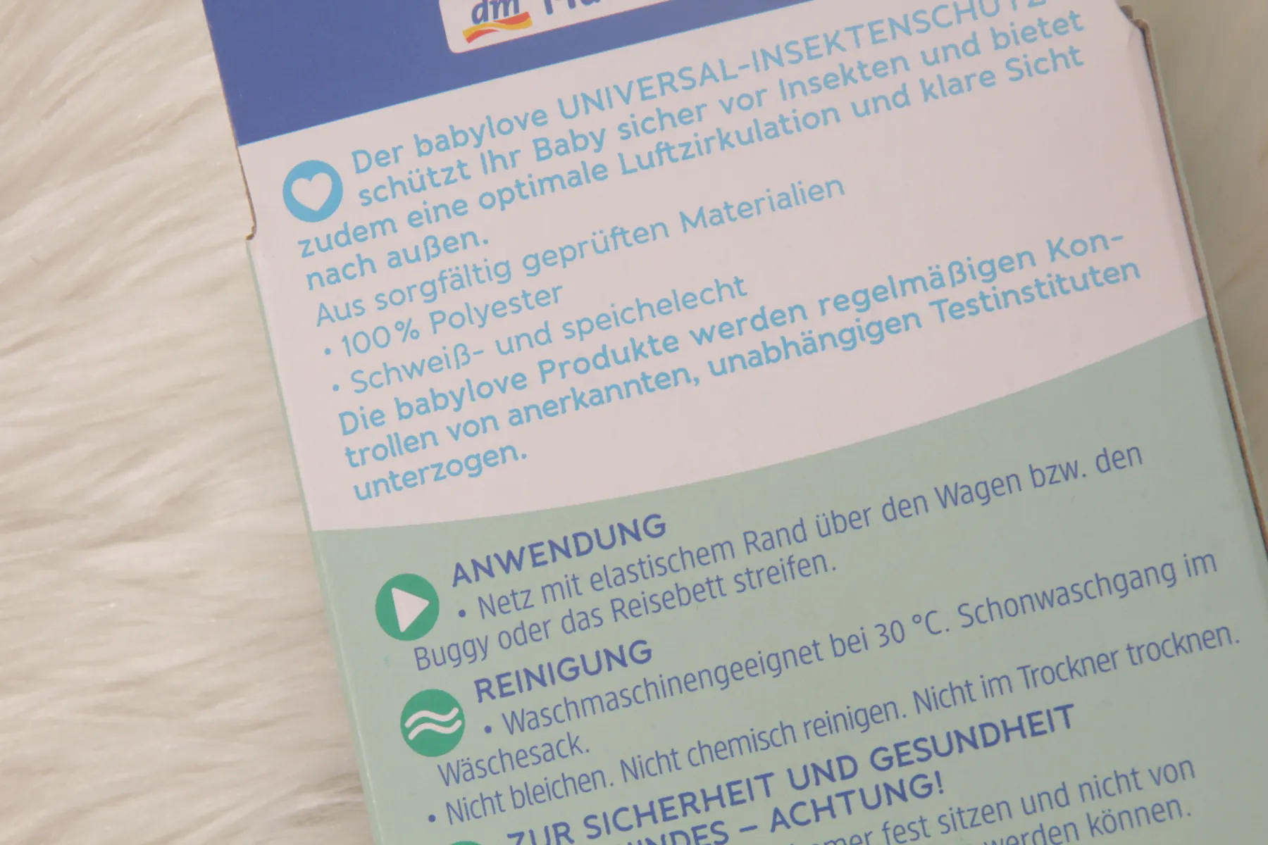 Babylove Insektenschutznetz Universal