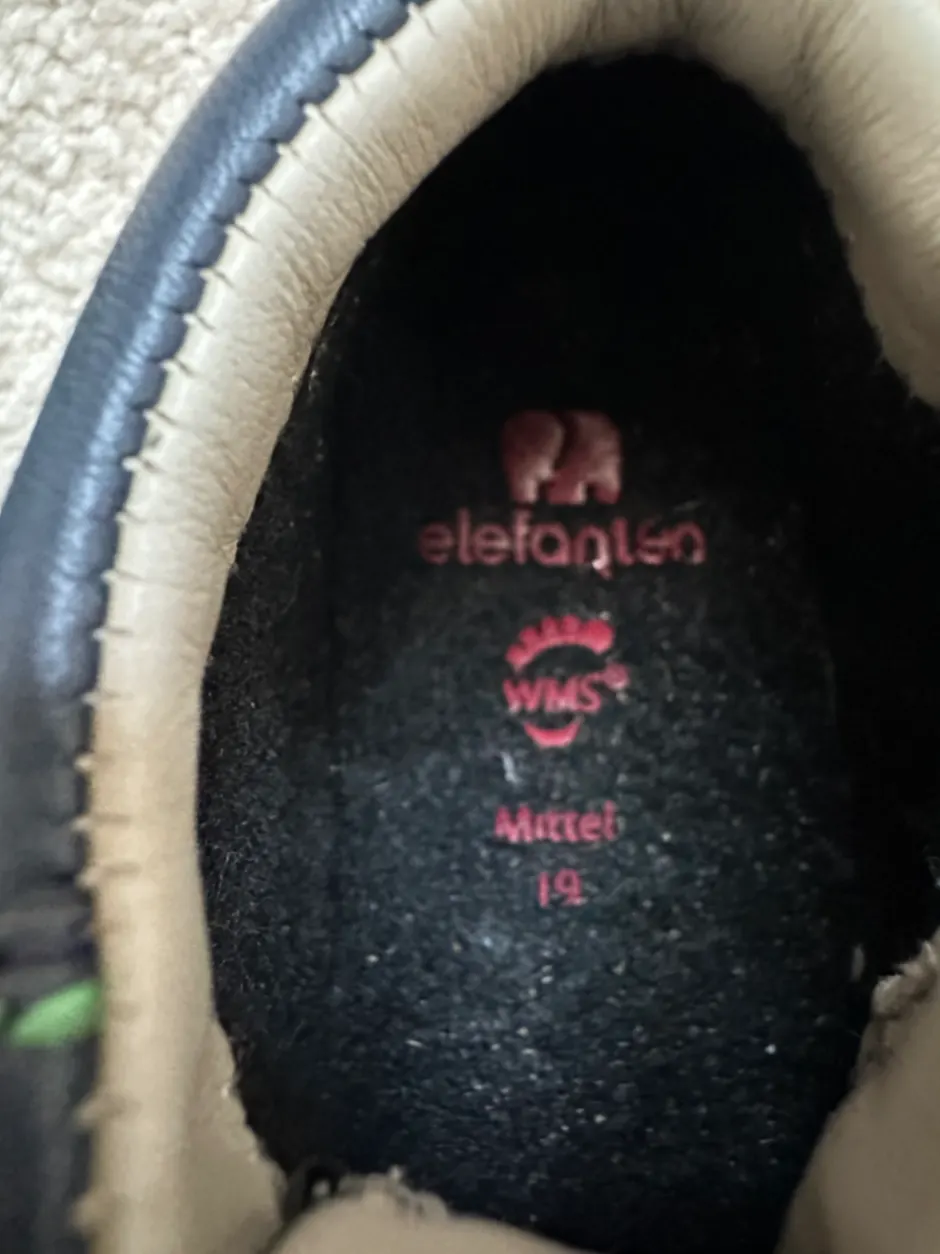 Schuhe Babyschuhe Elefanten Gr. 19