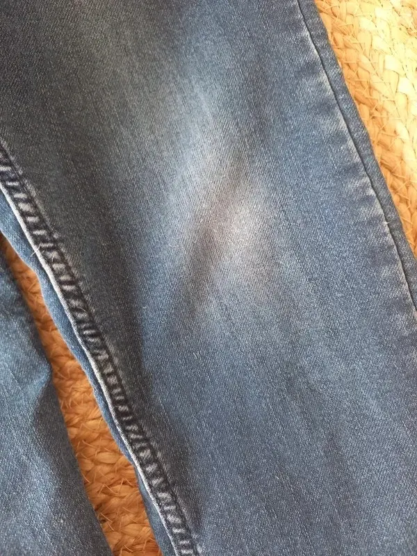 Vertbaudet Thermo Jogger Jeans Gr 152, Junge, Hose, gefüttert,navy, Winter