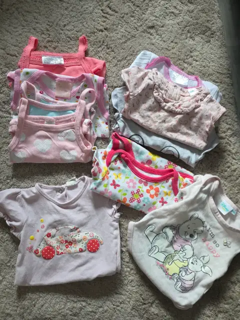 Mädchen Bodieset 62/68 h&m disney uvm