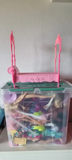 Barbie Sammlung mit viel Zubehör und Möbel