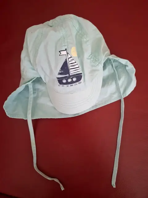 Sonnenkappe mit Nackenschutz 50/52