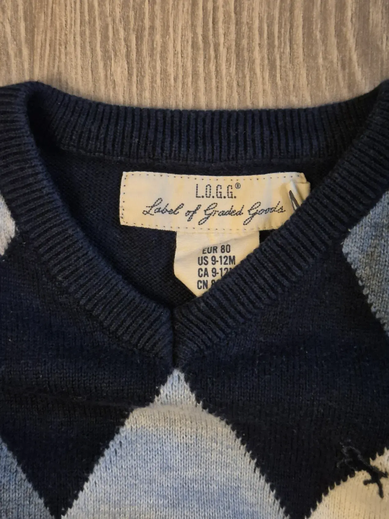 Pullunder Jungen, H&M L.o.g.g., Größe 80