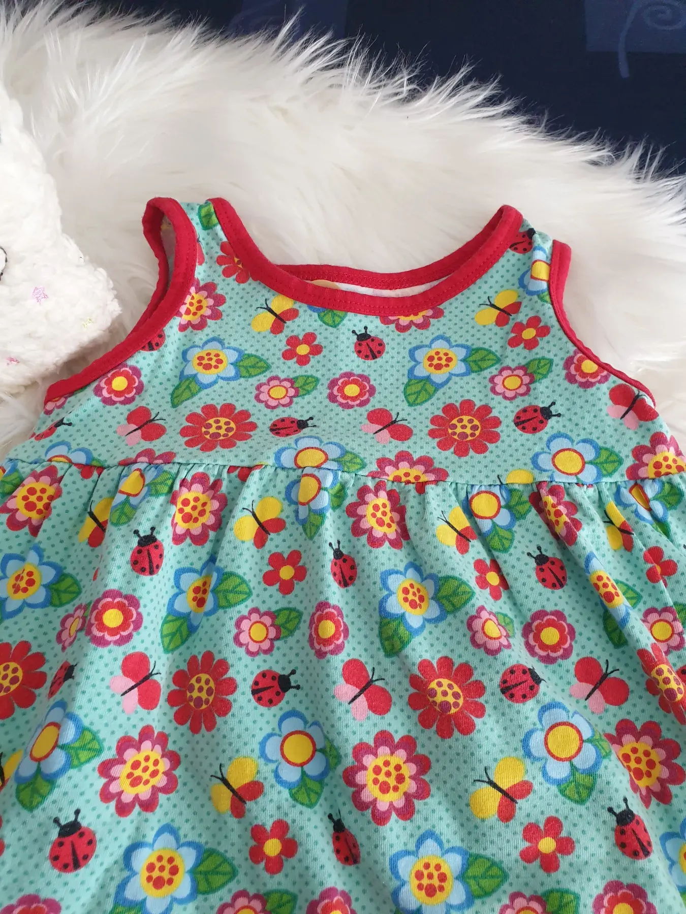 Sommerkleid handmade - Gr. 98/104