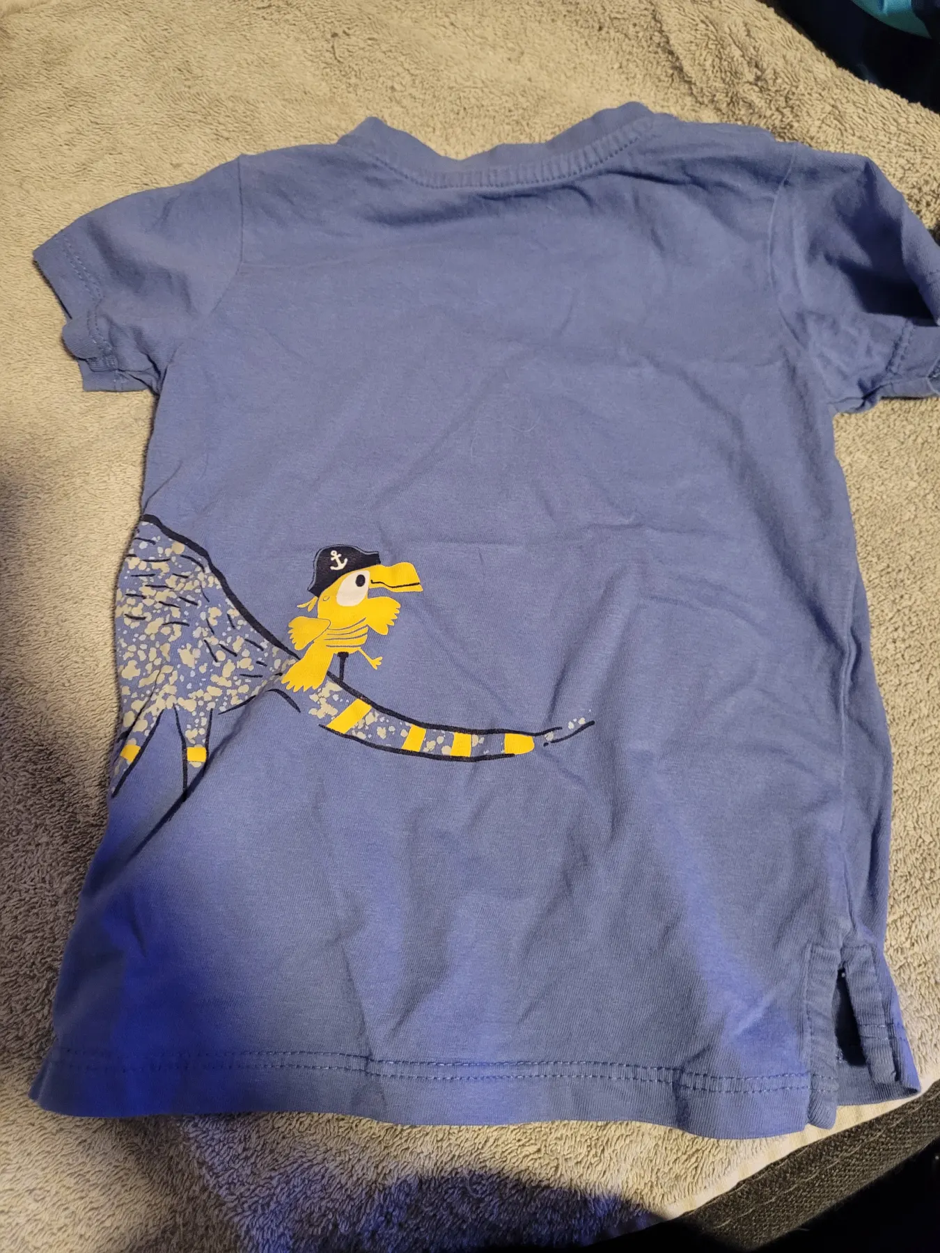 Blue seven T-shirt