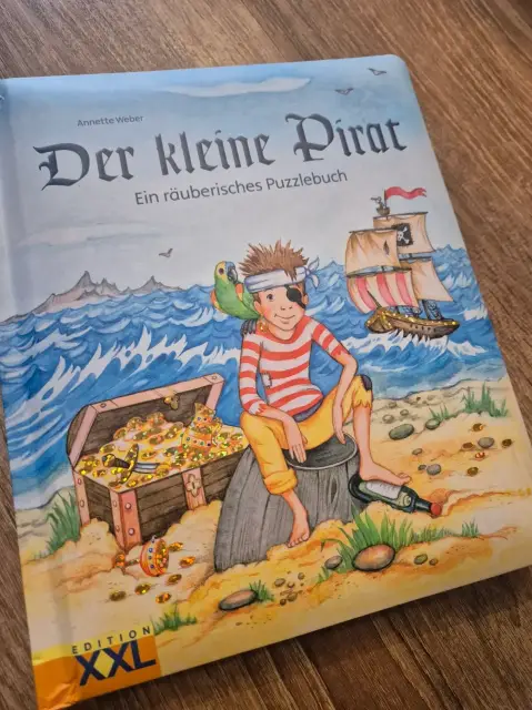 Puzzlebuch "Der kleine Pirat", 5 Puzzles