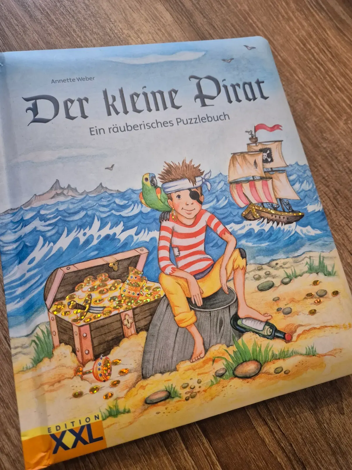 Puzzlebuch "Der kleine Pirat", 5 Puzzles