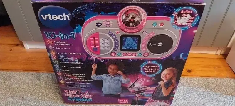 VTech Kidi SuperStar DJ Studio – mit Mikrofon & Lichteffekten