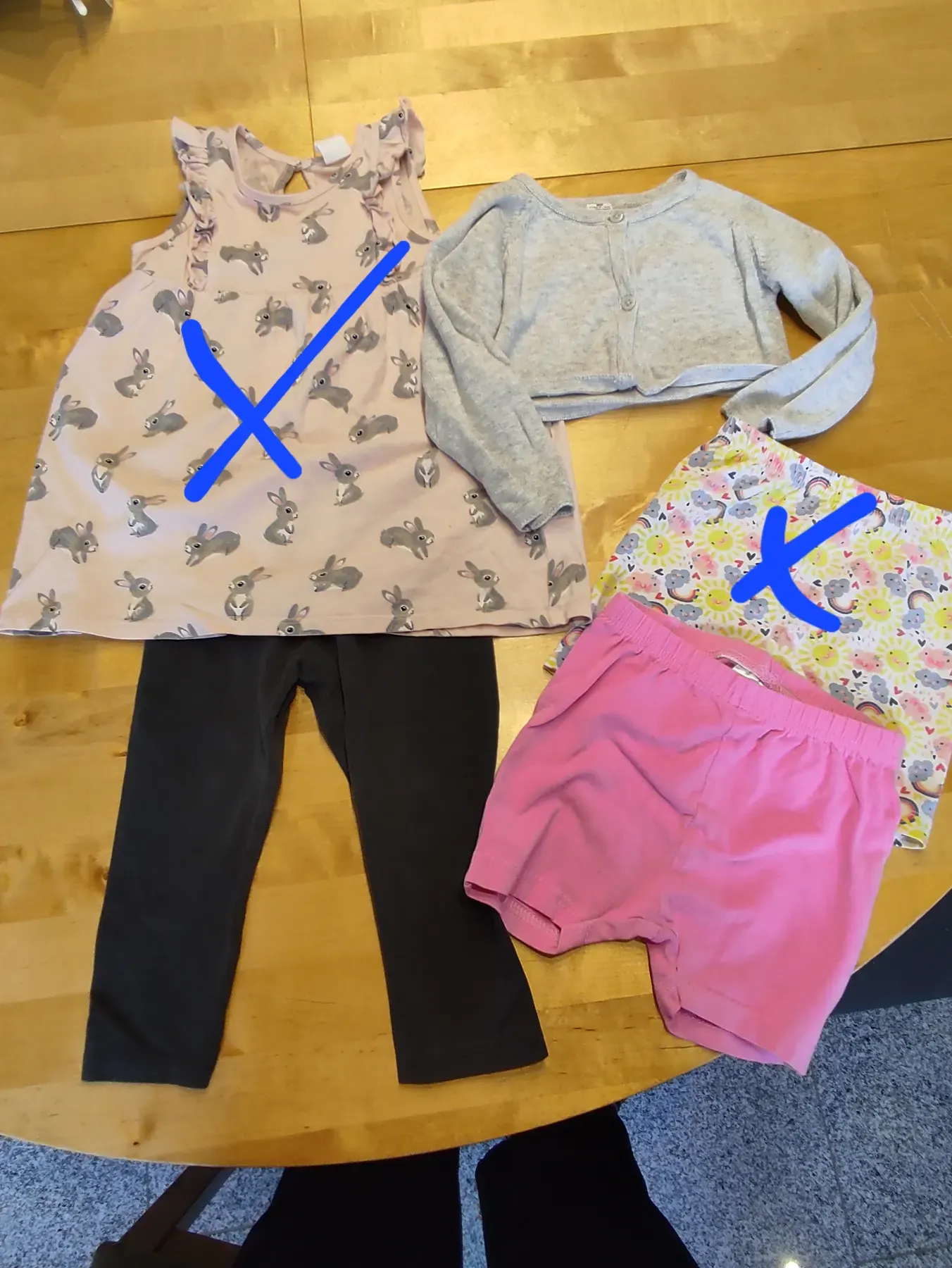 Leggings,Bolero und Short einzeln möglich