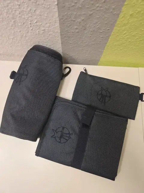3-teiliges Lässig Set für unterwegs