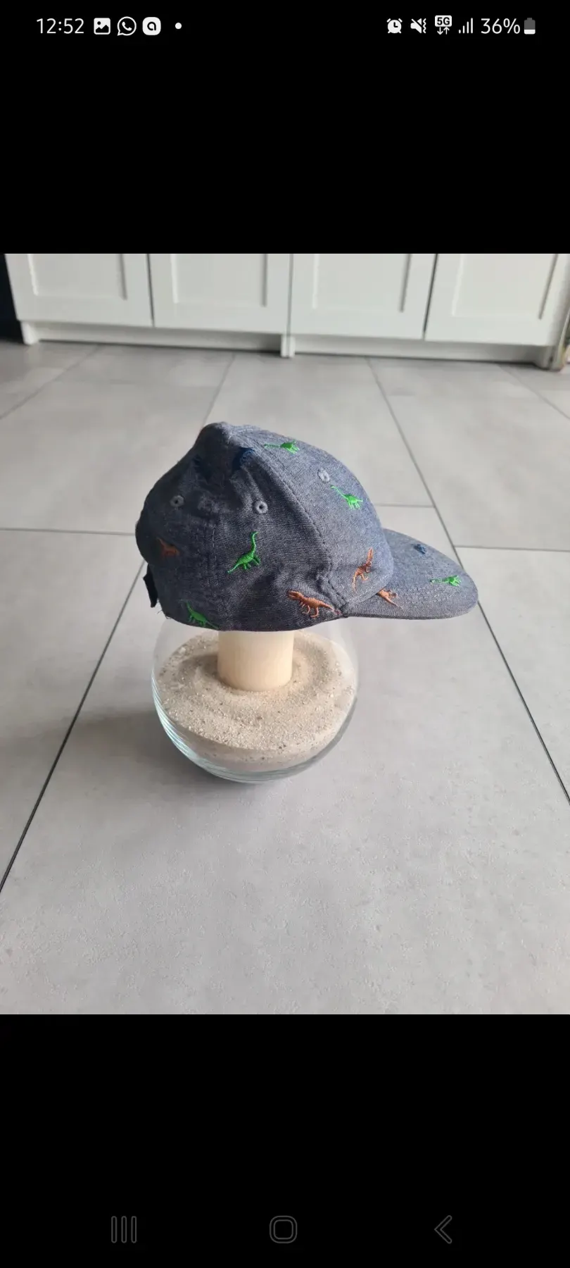 Capi Cap Sonnenhut von Pusblu Größe 48/49