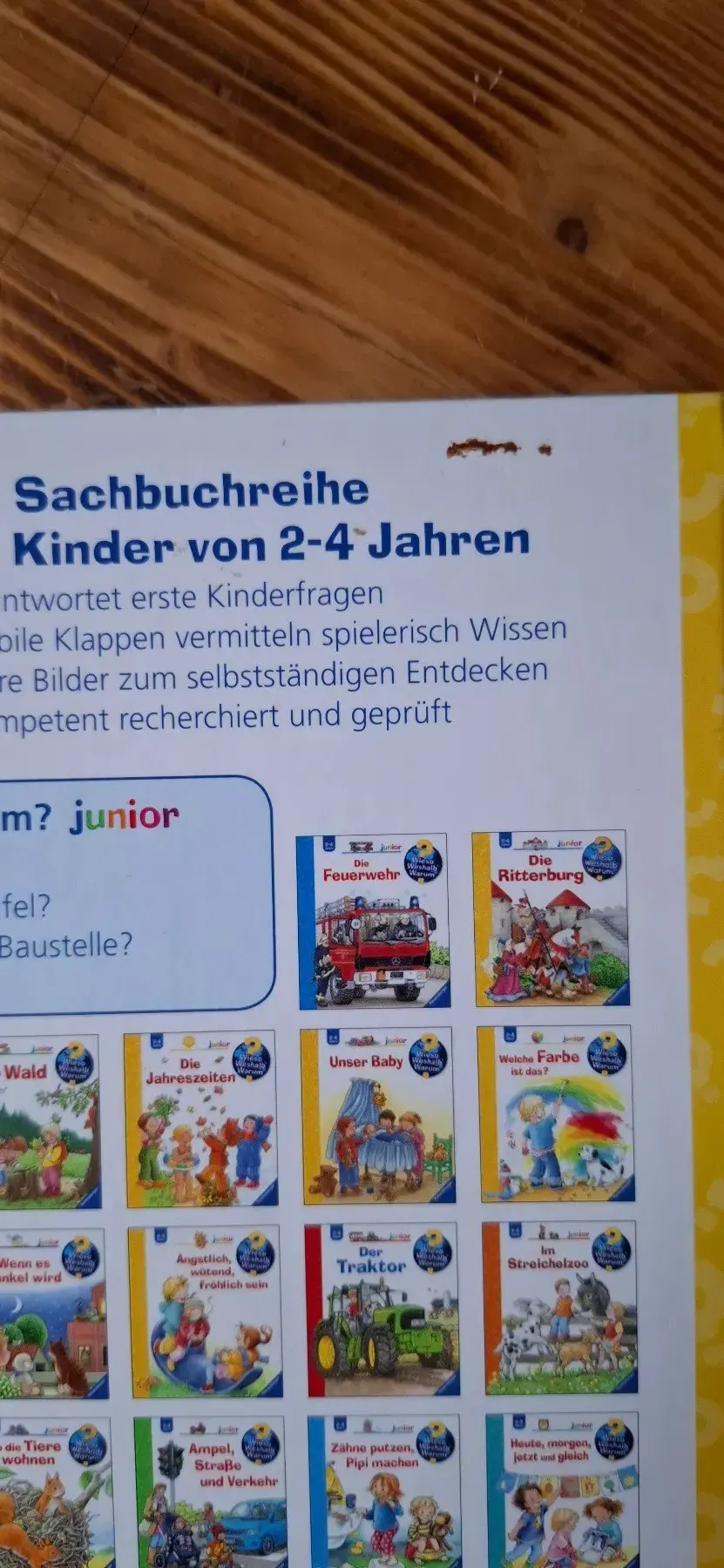Wieso Weshalb Warum Buch
