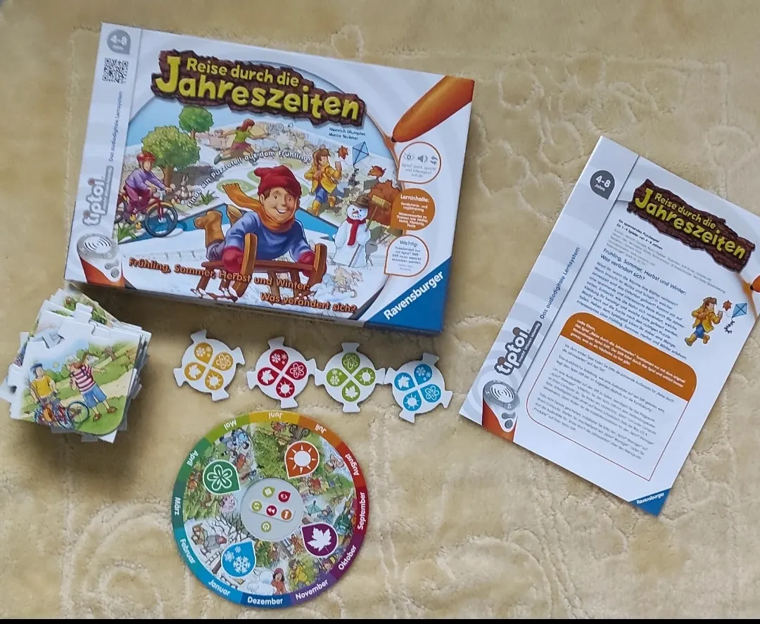 Tiptoi Spiel 🖍️"Reise durch die Jahreszeiten"