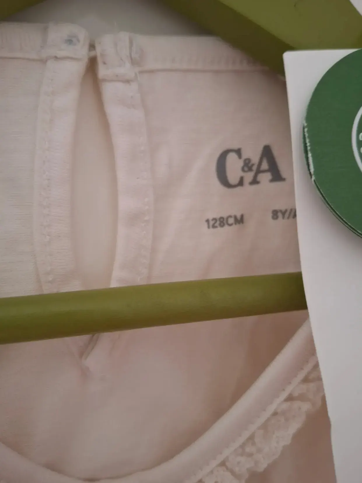 C&A festliches langarm Shirt mit Schleife 128