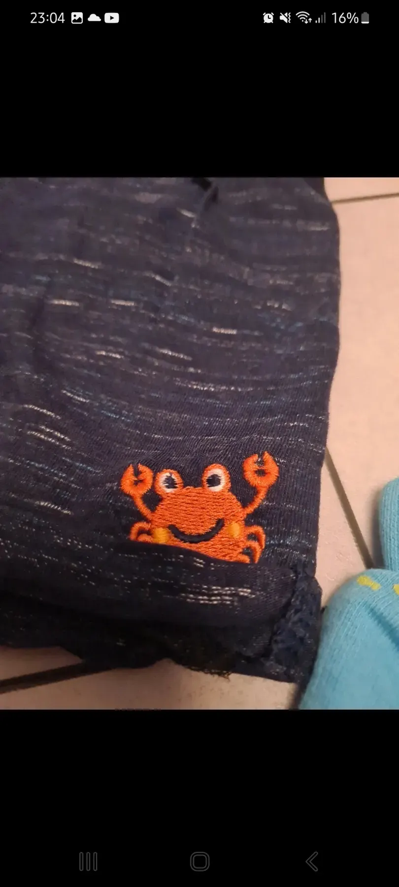 Hosen Set kurz Größe 62 von Topomini