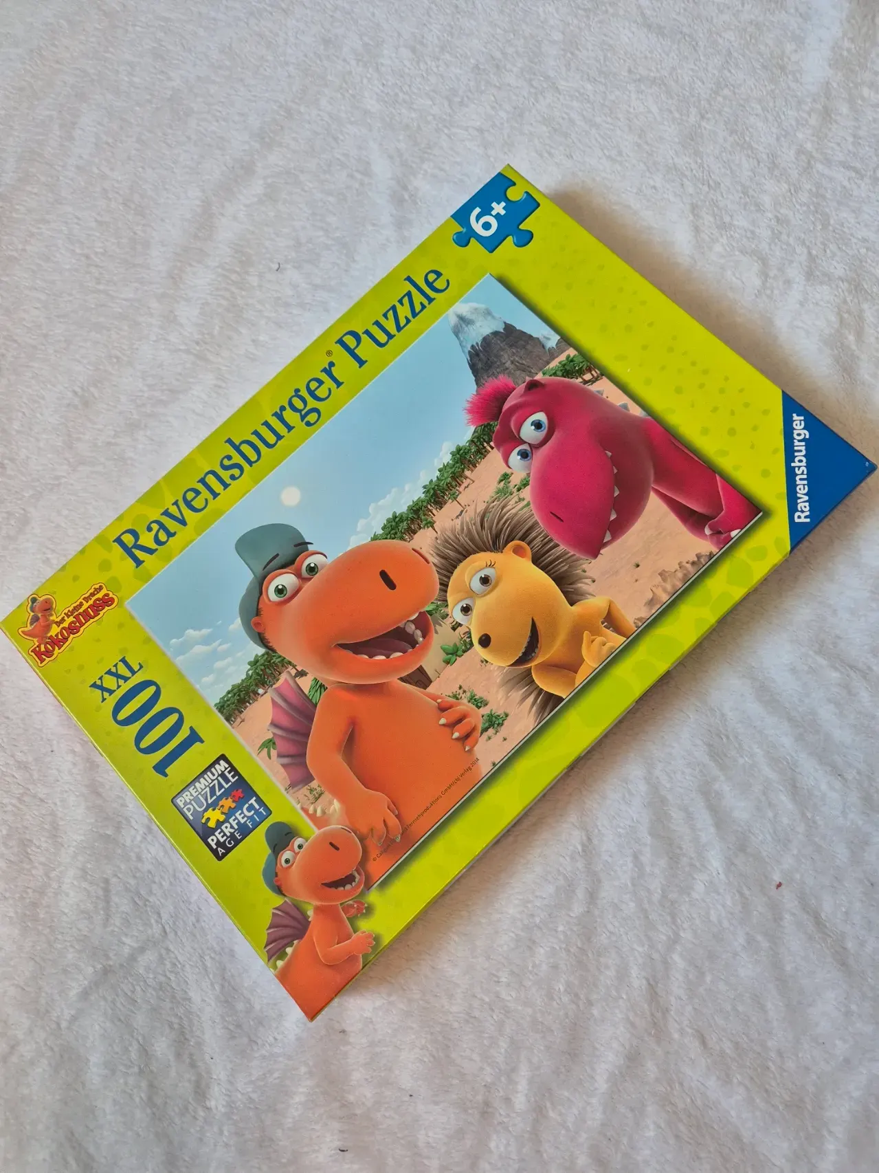 Puzzle "Der kleine Drache Kokosnuss - Abenteuer auf der Deacheninsel", Ravensburger, 100 Teile