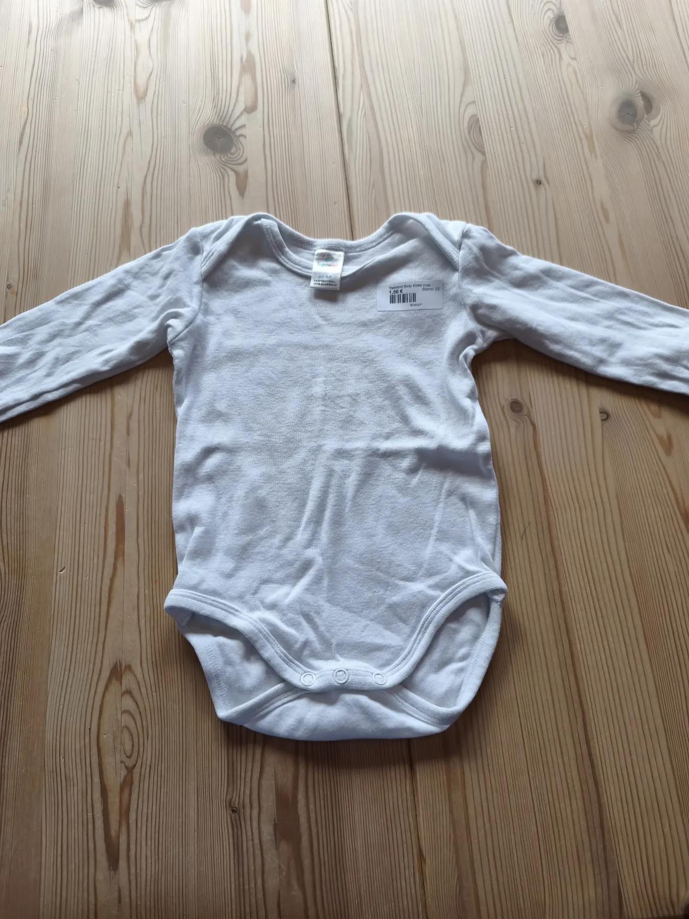 Langarm Body gr. 62/68