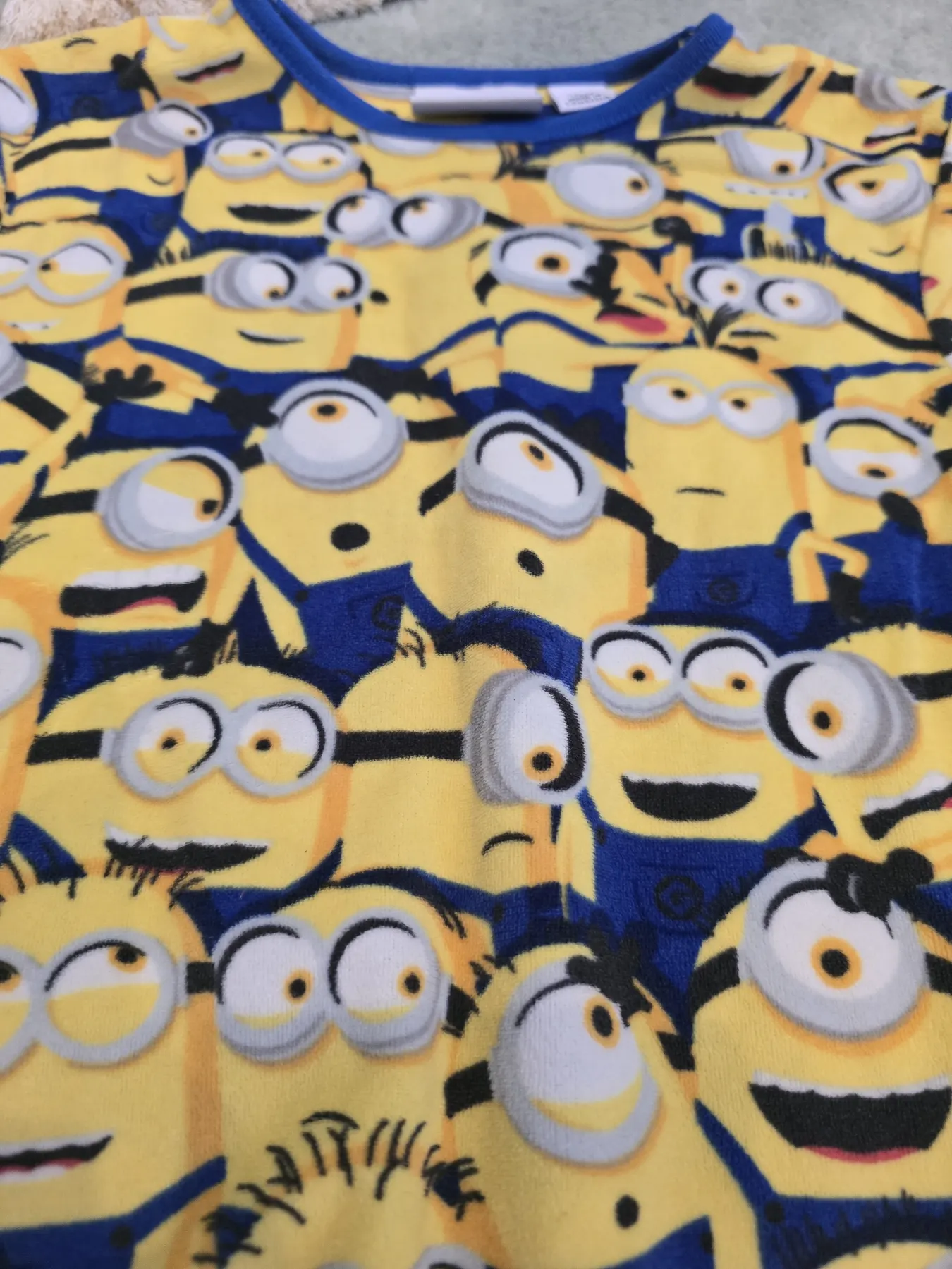 Minions Pyjama flauschig